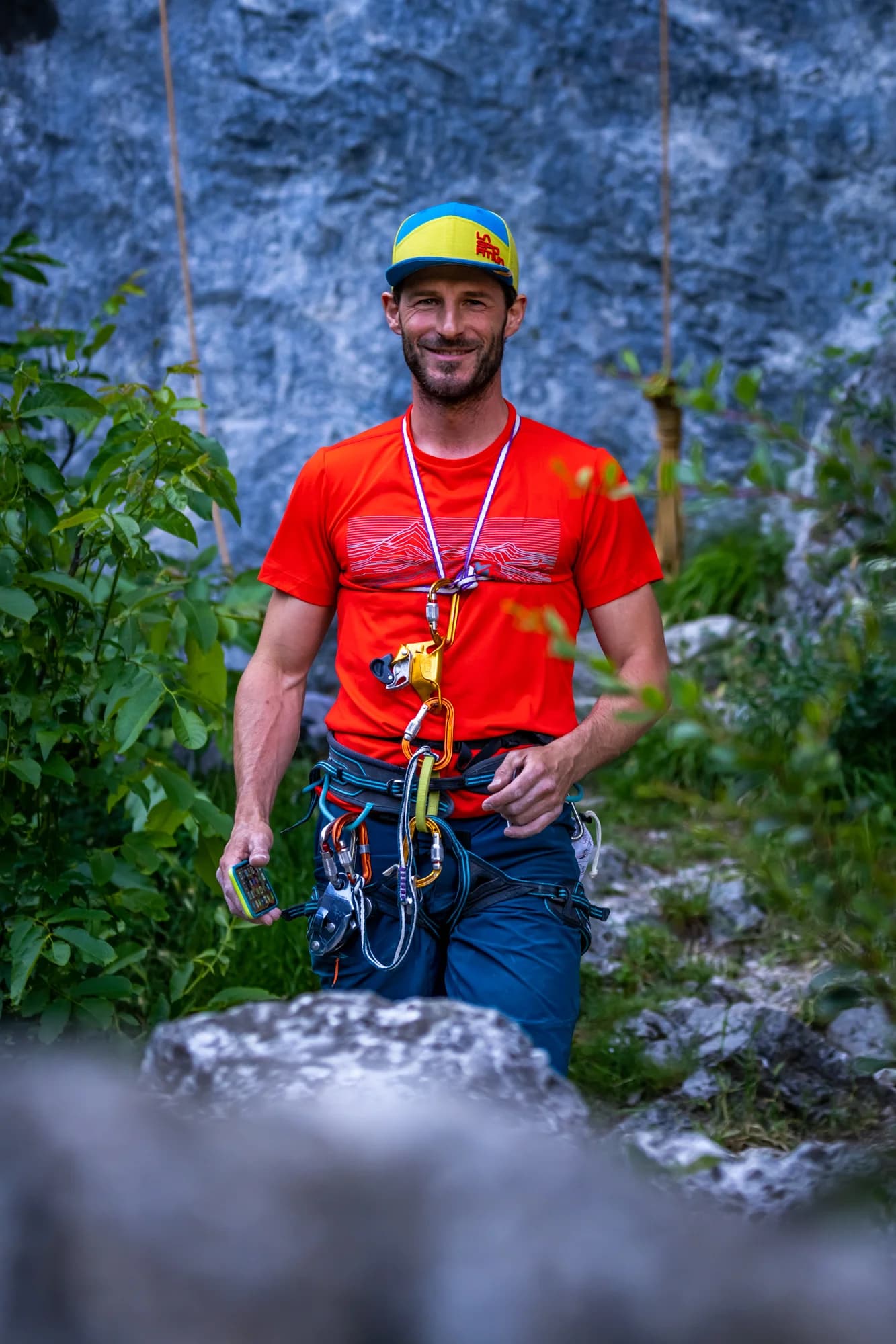 Jože Biro, certified tandem paragliding pilot and mountain guide in Bovec